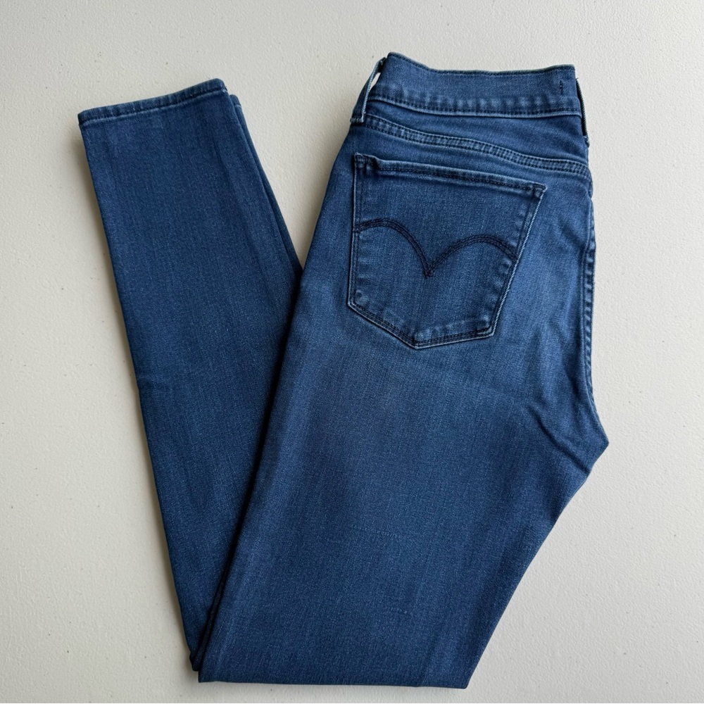 Women's Levi’s Blue Super Skinny Jeans